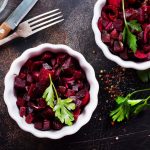 Gingered beets e