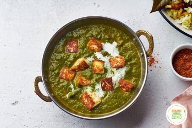 Fighting Menopause Symptons with this Tasty Tofu & Spinach Curry