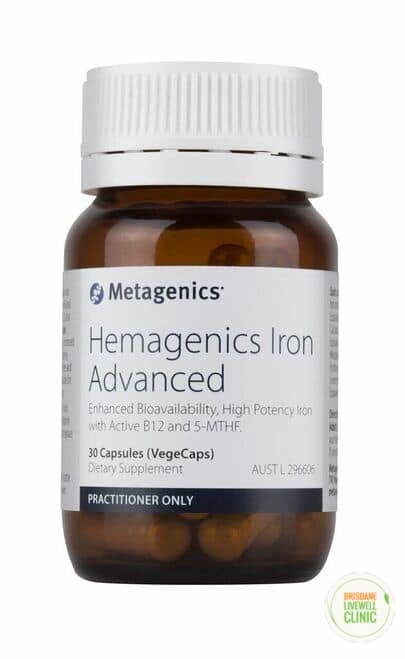 Hemagenics Iron Advanced by Metagenics