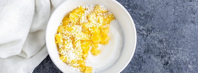 Pineapple Yoghurt Bowl