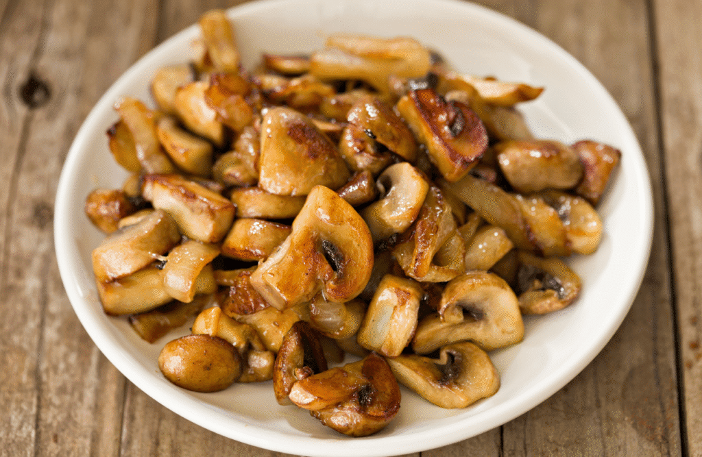 Sauteed Mushroom. Medicinal Mushrooms. Brisbane Livewell Clinic