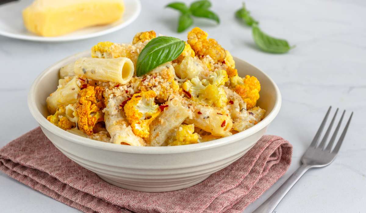 Cauliflower Pasta. Brisbane Livewell Clinic.