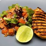 Quinoa Salad with Grilled Chicken