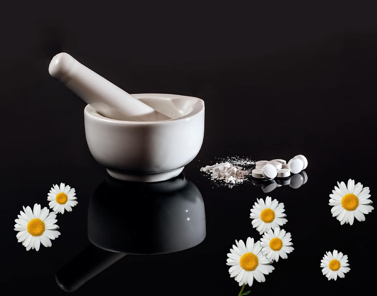 homeopathy, medicine, chamomile. 6 Naturopathic Principles.