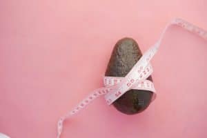 How much does virtual gastric band hypnosis cost? Tape measure around an avocado