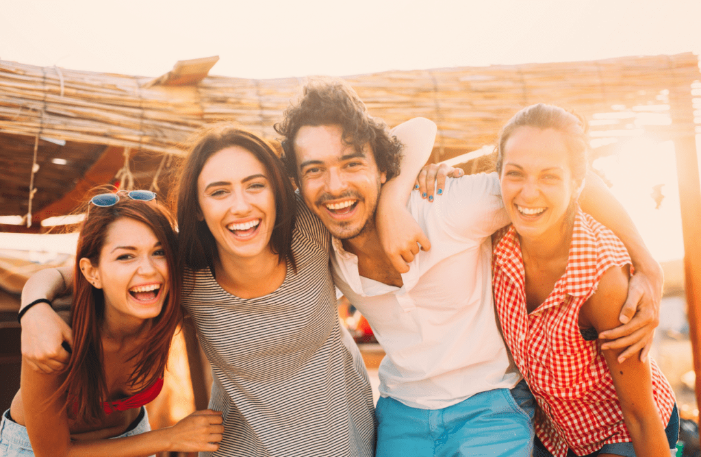 Try Lymphatic Drainage Massage Brisbane | Make Lymphatic Drainage Brisbane Your 2025 Secret! 3 Friends happily hugging each other. Lymphatic Drainage Massage Brisbane. Brisbane Livewell Clinic