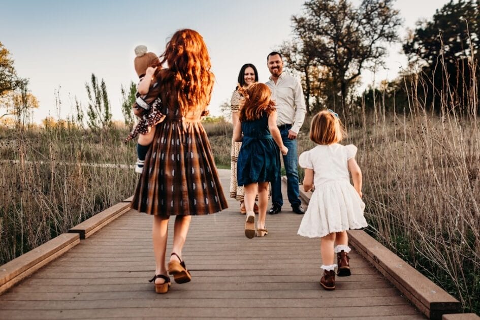 How Naturopathy Can Help You Recover Your Health 7 Family walking along a path after recovery from viral infection through Naturopathy