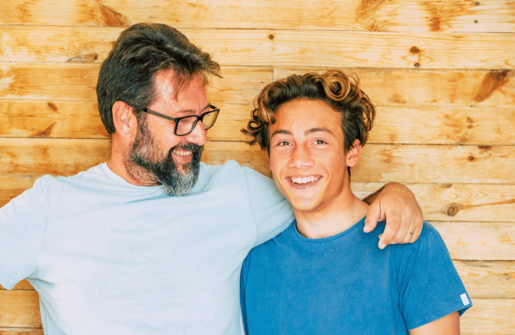 Father and son portrait. Naturopath Noosa. Hypnosis to Stop Smoking. Brisbane Livewell Clinic